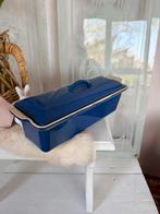 Le Creuset gietijzeren pate of cakevorm blauw mt 28 zgan, Ophalen