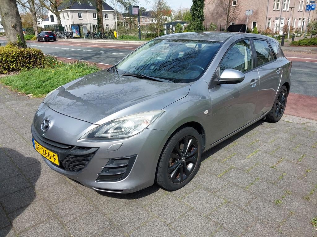 Mazda 3 1.6 Sport 2010 LPG G3, Voorwielaandrijving, Zwart, 4 cilinders, 1191 kg