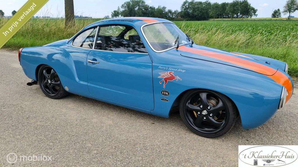 Volkswagen Karmann Ghia coupé 180 pk porsche nieuw, Auto's, Achterwielaandrijving, Gebruikt, 4 cilinders, Leder