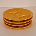 Retro Vintage Fondue Borden - 23,5cm doorsnede, Verzamelen, Ophalen of Verzenden