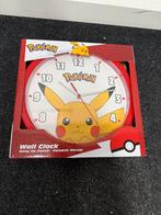 Nieuwe Pokémon Pikachu Wandklok - Perfect voor Kinderkamer, Ophalen of Verzenden, Nieuw, Analoog, Wandklok