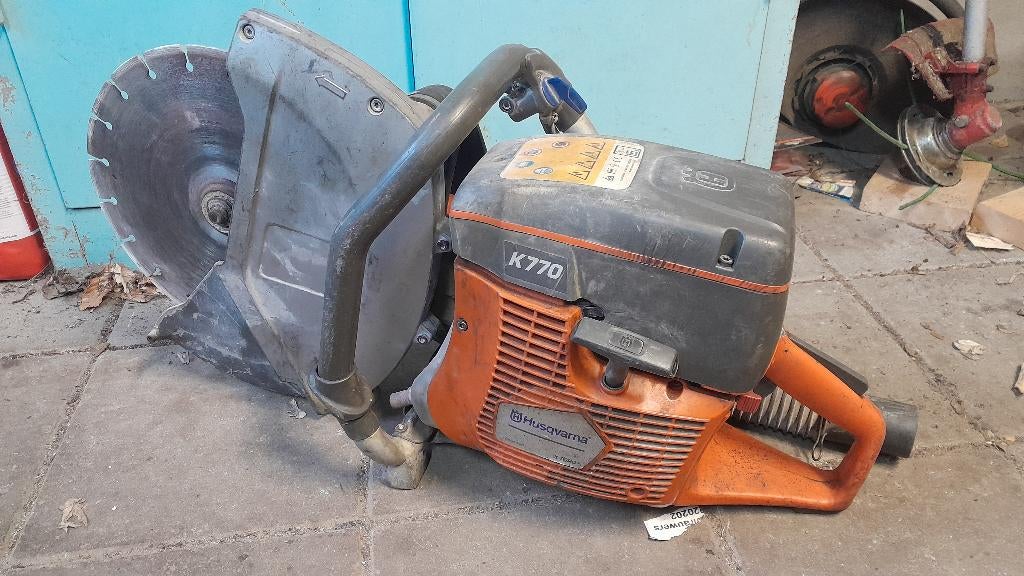 Bandenzaag husqvarna k 770 k770 zaag muurzaag muur zaag, Ophalen, Gebruikt, 70 mm of meer, Overige typen