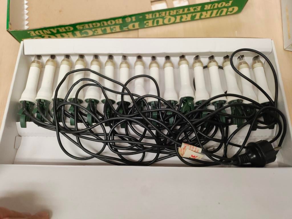 Vintage Kerstverlichting, Ophalen of Verzenden