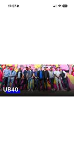 Te koop gevraagd UB40 1 kaartje, Tickets en Kaartjes, Evenementen en Festivals