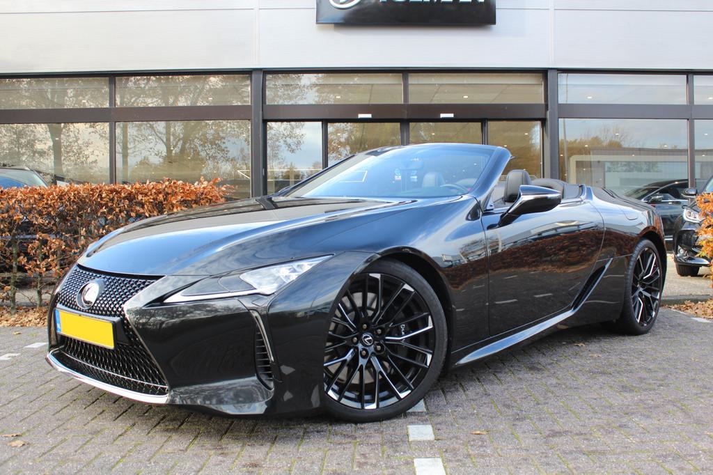 Lexus LC Convertible 500 Hokkaido Edition (bj 2023), Auto's, Lexus, Automaat, 12 maanden, Achterwielaandrijving, Zwart
