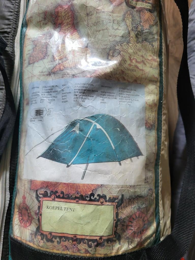 Diverse lichtgewicht tentjes, Ophalen of Verzenden, Gebruikt, Tot en met 2