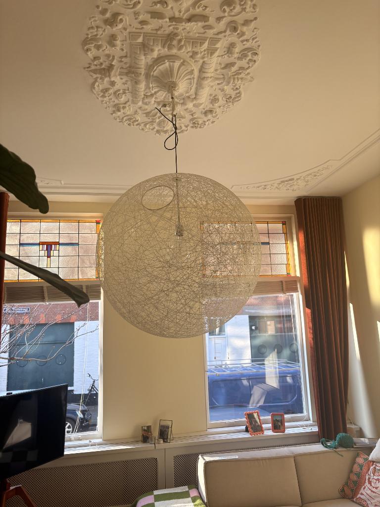 Moooi hanglamp Bertjan Pot - random light, Huis en Inrichting, Lampen | Hanglampen, Ophalen, Gebruikt, Kunststof, 75 cm of meer