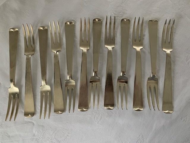 groot Lot verzilverd bestek Bruno Wiskemann, Ophalen of Verzenden