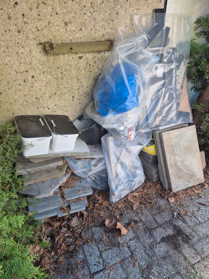 Afval afvoeren - diverse materialen, Doe-het-zelf en Verbouw, Overige Doe-het-zelf en Verbouw, Ophalen of Verzenden