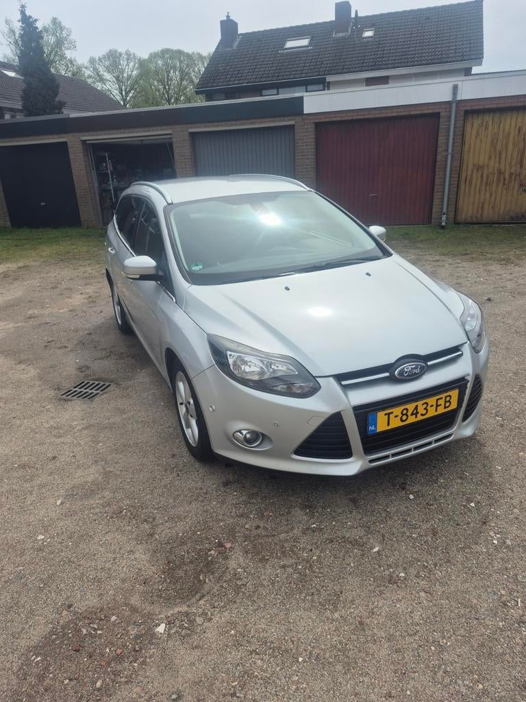 Ford Focus 1.0 Ecoboost-Wagon 2012-Cruise-stoelv-Clima, Auto's, Ford, Handgeschakeld, 1216 kg, Particulier, 998 cc