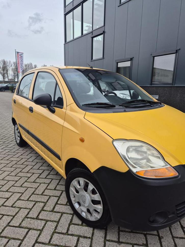 Chevrolet Matiz 0.8 2006 / 144.000 KM / APK / RIJD GOED, Auto's, Chevrolet, Bedrijf, Matiz, ABS, Airbags, Startonderbreker, Benzine