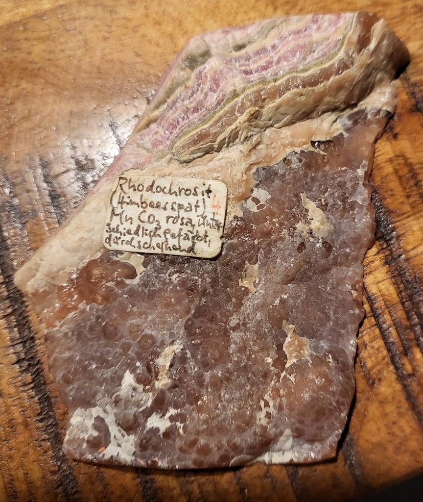 Rhodochrosiet, Verzamelen, Mineralen en Fossielen, Ophalen of Verzenden, Fossiel