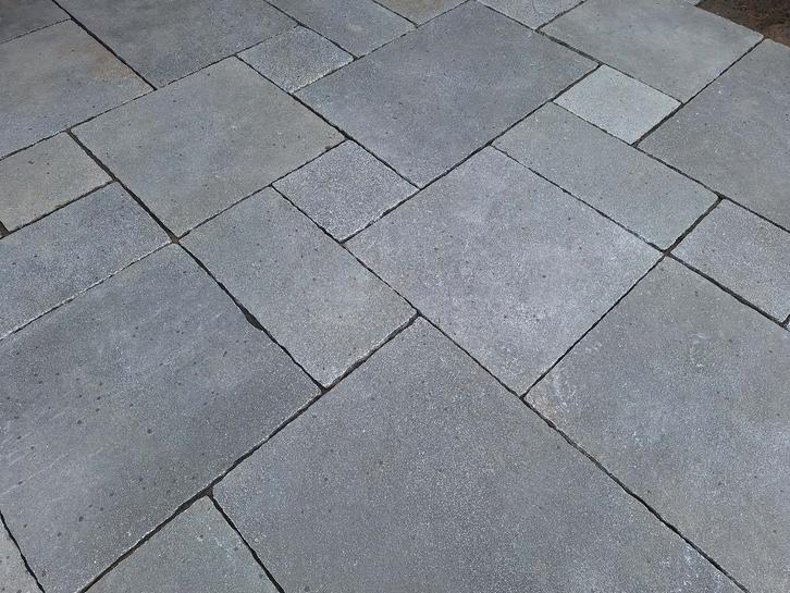 natuursteen tuintegels Castle Stone Blue groot wildverband, Tuin en Terras, Tegels en Klinkers, Nieuw, Terrastegels, Natuursteen