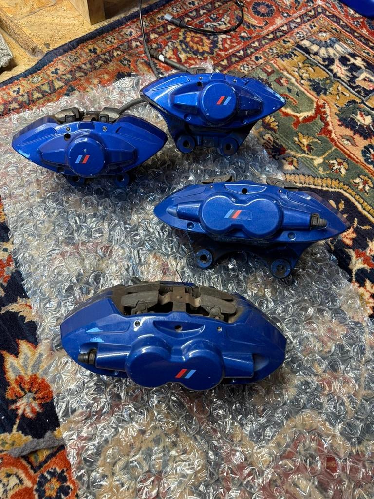 BMW M Performance klauwen brembo OEM voor E en F derie, Ophalen of Verzenden, Zo goed als nieuw, Heer of Dame