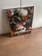 Mooi schilderij *De sportschoen met bloemen*, Ophalen, Zo goed als nieuw, Schilderij, 75 cm of meer