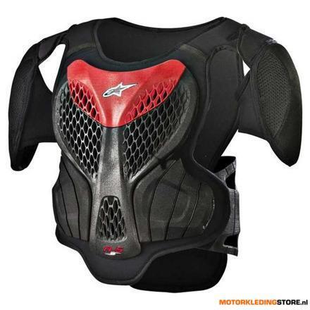Alpinestars A-5 S Youth Body Armour, Zwart-Rood, Motoren, Ophalen of Verzenden, Nieuw met kaartje