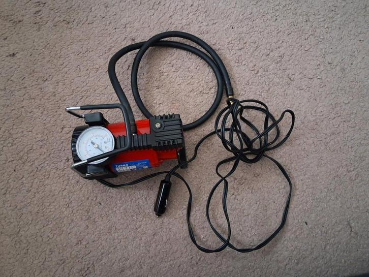 12V Auto Bandenpomp - Elektrisch, Auto-onderdelen, Airco en Verwarming, Universele onderdelen, Gebruikt, Ophalen of Verzenden