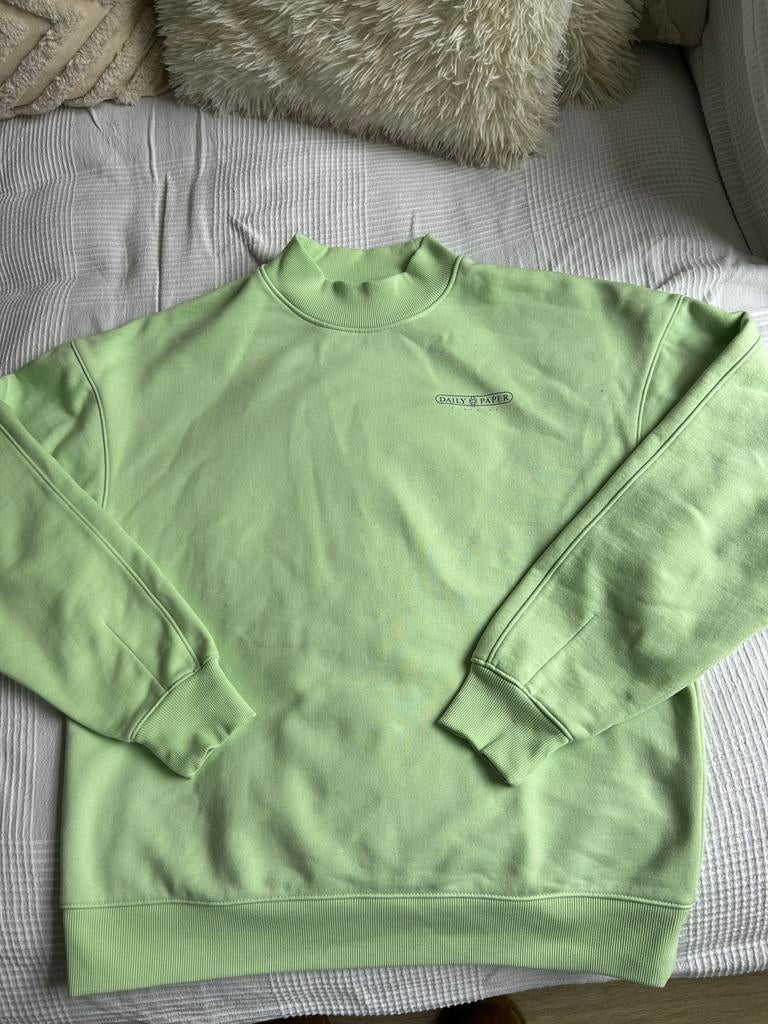 Daily Paper (mint)groene trui - maat L, Ophalen of Verzenden, Zo goed als nieuw, Maat 52/54 (L), Groen