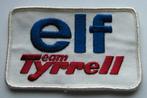 F1 elf Team Tyrrell patch badge opnaai embleem vintage, Verzenden, Nieuw, Formule 1