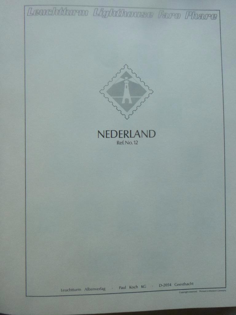 Mooi Leuchtturm album Nederland deel II  1960-1982, Ophalen of Verzenden, Nederland