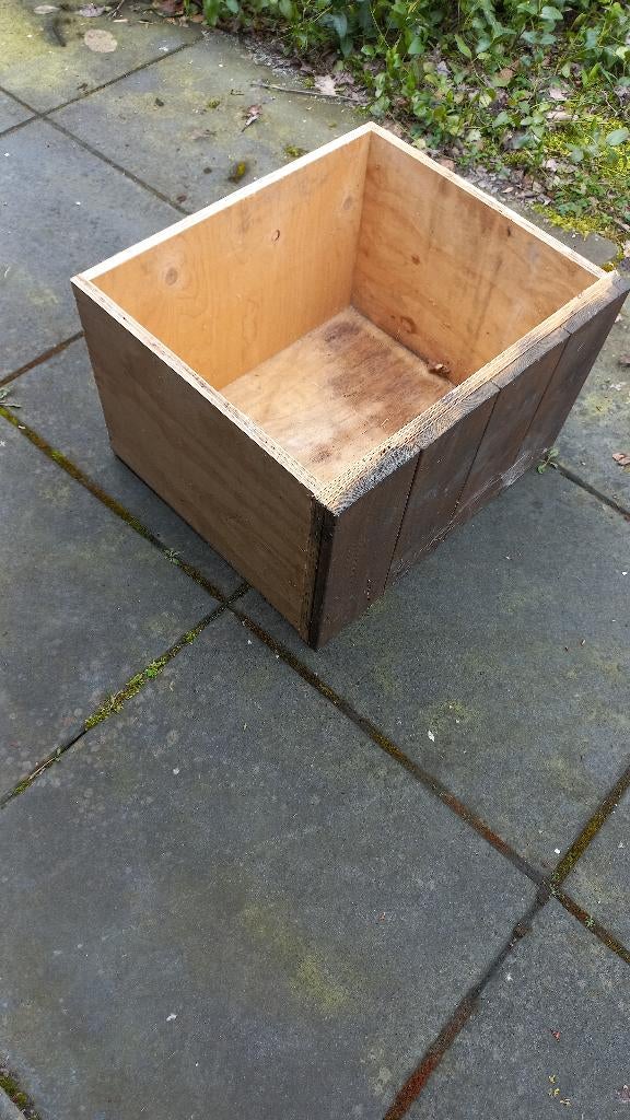 houten kist, Ophalen, Gebruikt, 50 tot 100 cm, Minder dan 50 cm