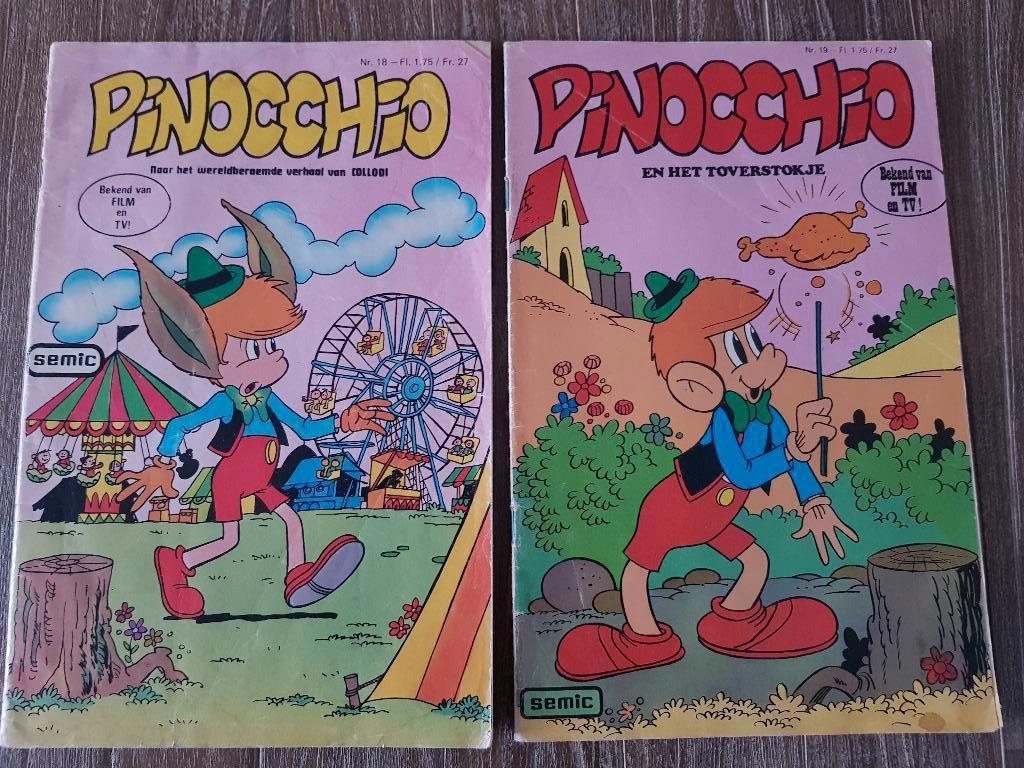 Pinocchio, Boeken, Gelezen, Europa, Ophalen of Verzenden, Meerdere comics