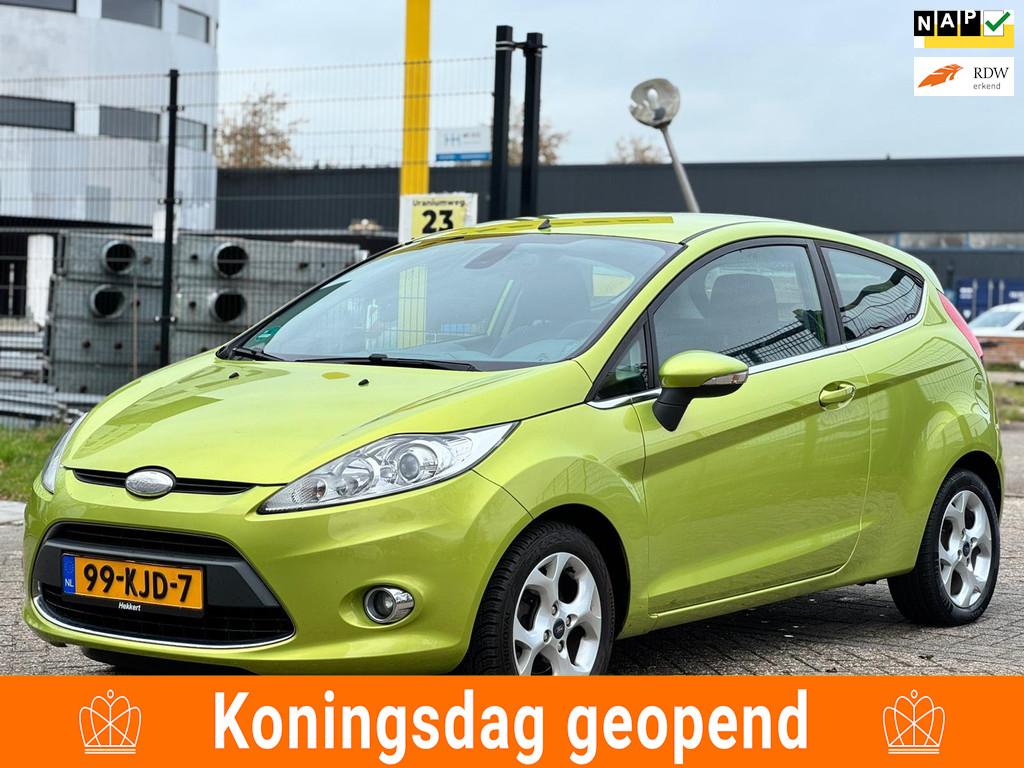 Ford Fiesta 1.4 Titanium|PSENSOR|BLUETOOHT|AIRCO|CRUISE|INCL, Euro 5, Gebruikt, 31 €/maand, 4 cilinders