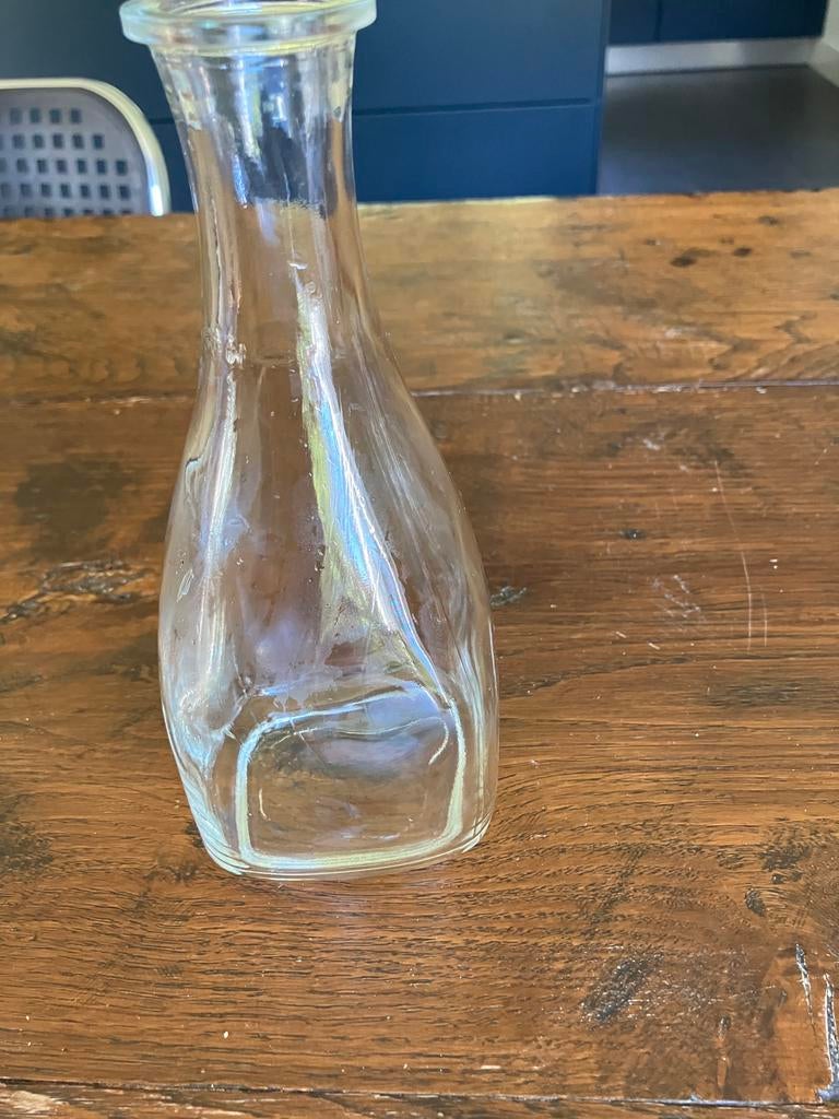 Karaf halve liter, Ophalen of Verzenden, Gebruikt, Overige typen