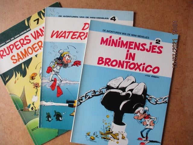 adv5067 minimensjes, Eén stripboek, Ophalen, Gelezen