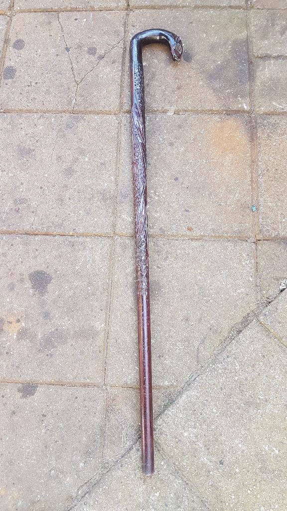 Wandelstok met hondenkop?, Ophalen, Gebruikt