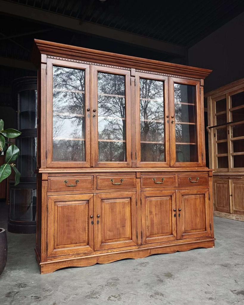 Antieke eikenhouten buffetkast | Unieke details! #2682