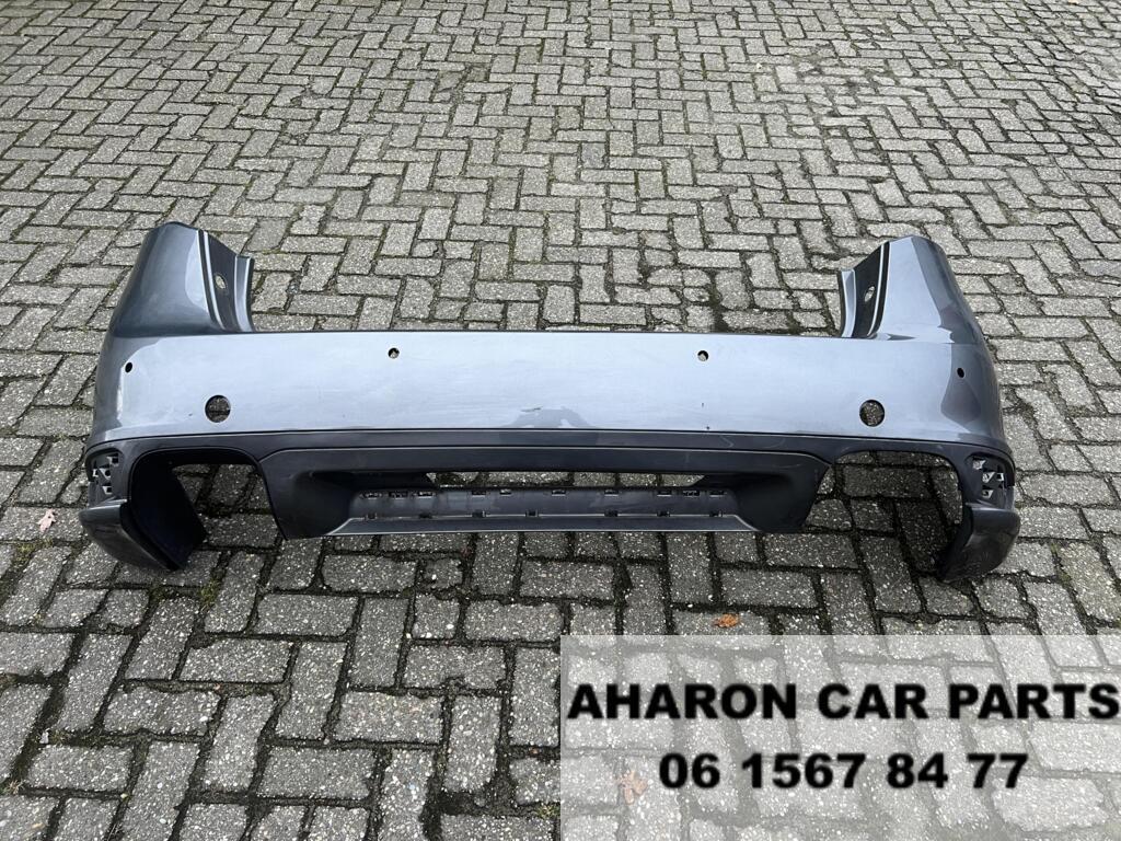 958 Porsche Aerokit Cayenne Achterbumper Grijs 7P5807421 GTS, Auto-onderdelen, Gebruikt, Porsche, Ophalen of Verzenden, Achter