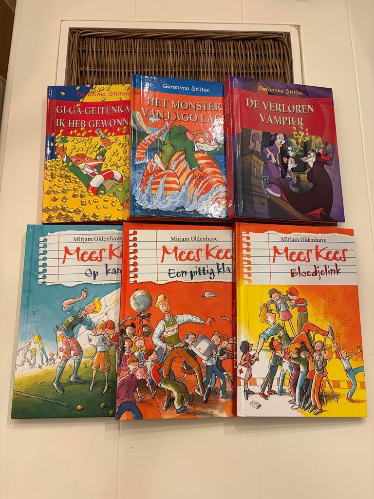 6 Boeken: Geronimo Stilton & Mees Kees - NIEUW!, Boeken, Ophalen of Verzenden, Nieuw, Fictie algemeen