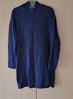 Blauwe sweatjurk, 36-38, kapuchon en kangeroo zak, Kleding | Dames, Blauw, Ophalen of Verzenden, Zo goed als nieuw, Boven de knie