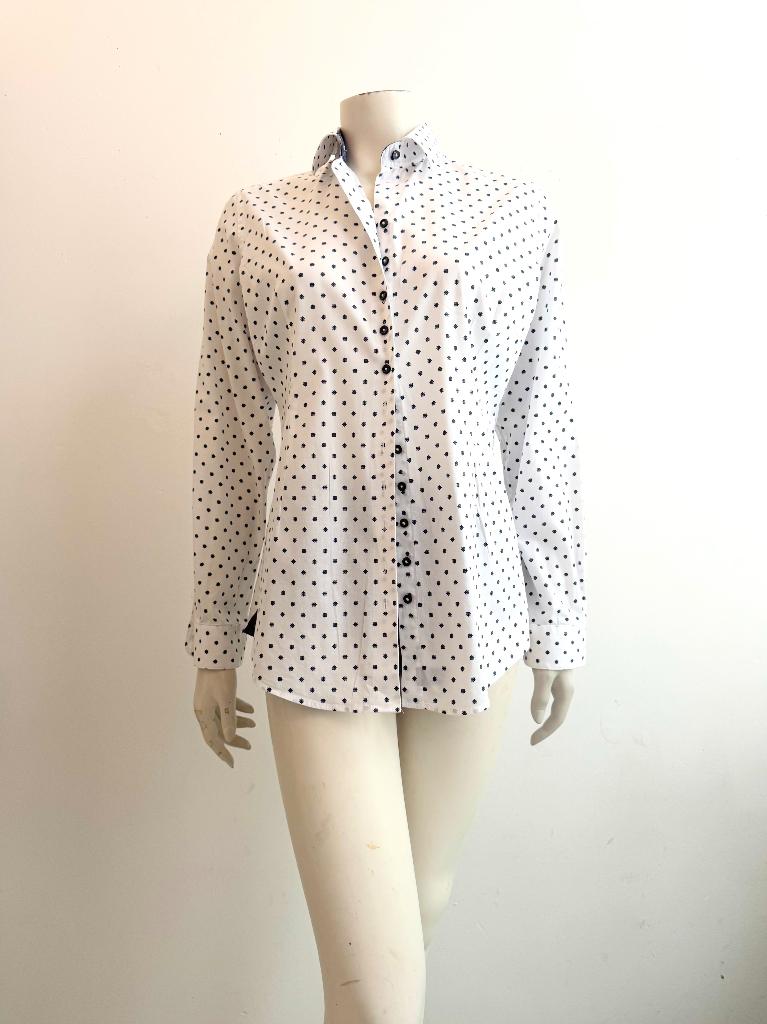Cavallaro blouse 44, Kleding | Dames, Blouses en Tunieken, Ophalen of Verzenden, Zo goed als nieuw, Maat 42/44 (L), Wit