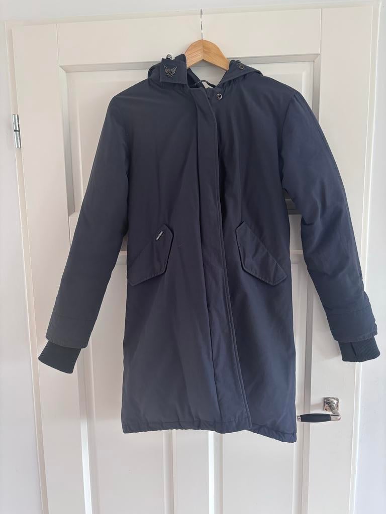 Airforce jas, Kleding | Dames, Jassen | Winter, Gedragen, Maat 34 (XS) of kleiner, Blauw, Ophalen of Verzenden