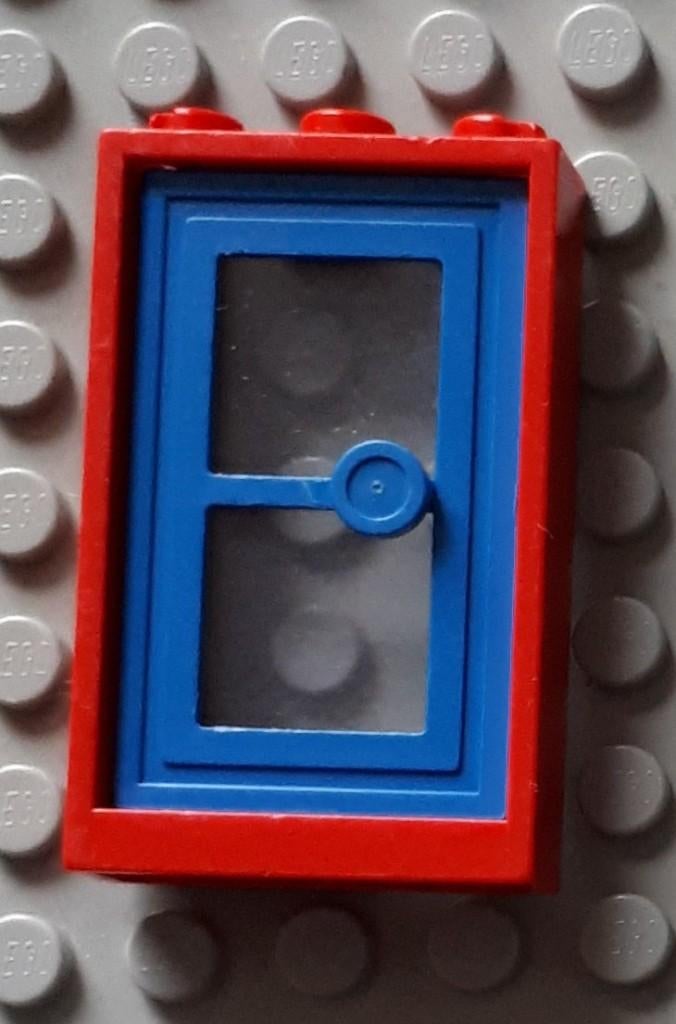 3579 (12) red Door, Frame 1 x 3 x 4 en 7930 blue Door, Ophalen of Verzenden, Gebruikt