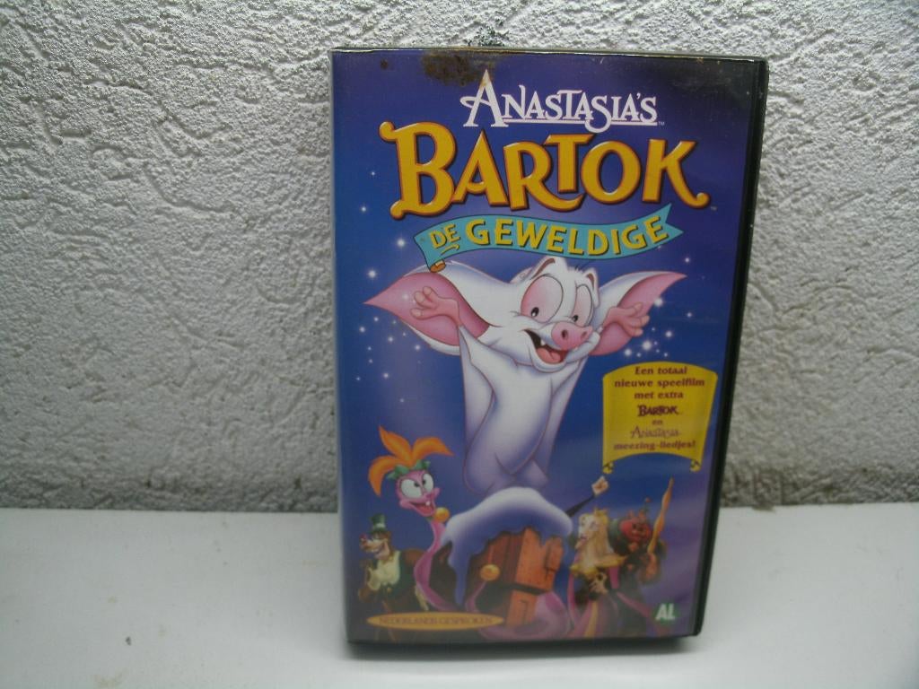 vhs 97a bartok de geweldige, Cd's en Dvd's, VHS | Kinderen en Jeugd, Alle leeftijden, Ophalen of Verzenden, Zo goed als nieuw