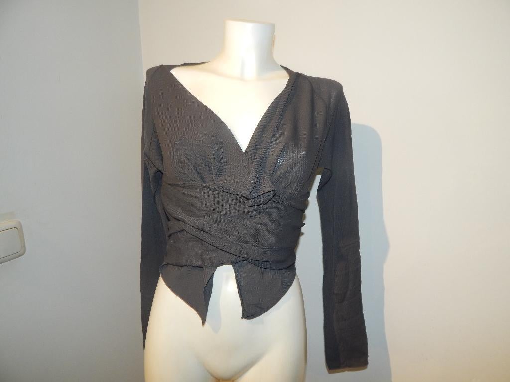 Sarah Pacini vestje wikkel model grijs van kleur one size, Maat 38/40 (M), Verzenden, Sarah Pacini, Zo goed als nieuw