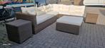 Bellagio loungeset - Hoekbank met hockers, Ophalen of Verzenden