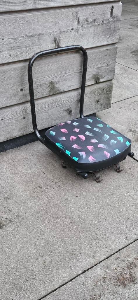 Fietszitje met rugleuning, Fietsen en Brommers, Fietsaccessoires | Fietsstoeltjes, Ophalen, Gebruikt