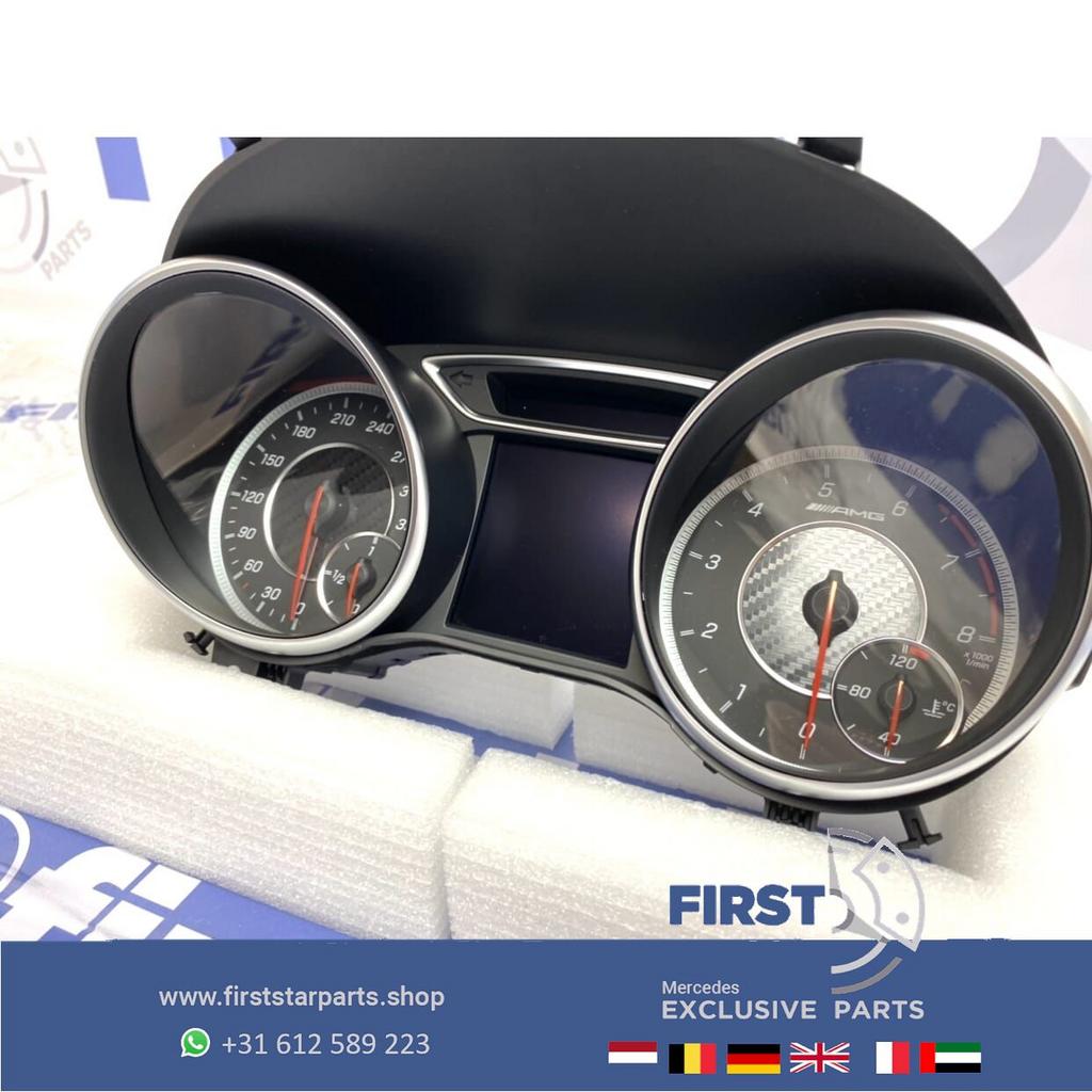 W117 CLA Facelift 45 AMG tellerklok Mercedes 2013-2019 origi, Auto-onderdelen, Dashboard en Schakelaars, Gebruikt, -, Ophalen of Verzenden