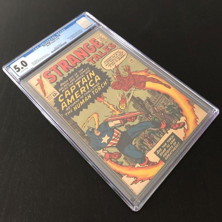 Strange Tales Vol.1 #114 CGC (1963) VG/FN (5.0), Boeken, Strips | Comics, Zo goed als nieuw, Eén comic, Amerika, Ophalen of Verzenden