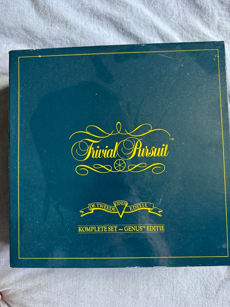 Trivial Pursuit Genus Editie - De Tweede Editie, Drie of vier spelers, Ophalen, Gebruikt