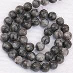 Streng Labradoriet Larvikiet 'Flits' edelsteen 6 mm kralen, Hobby en Vrije tijd, Kralen en Sieraden maken, Ophalen, Nieuw, Kraal