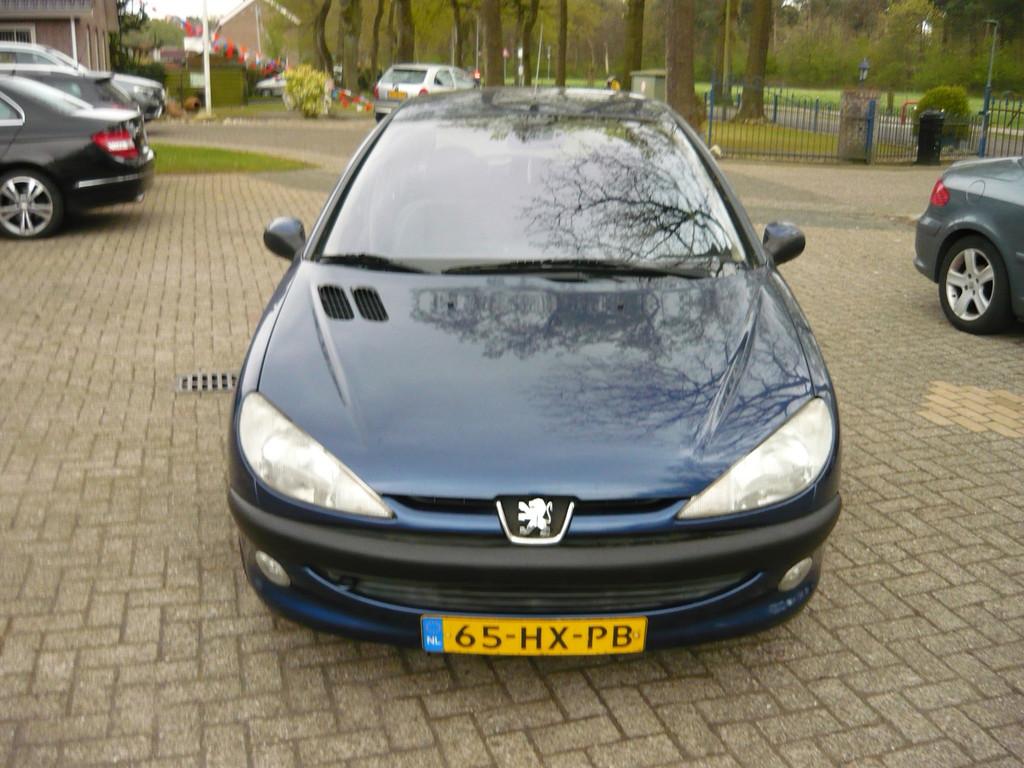 Peugeot 206 1.4 Gentry, Auto's, Voorwielaandrijving, Stof, 4 cilinders, Blauw