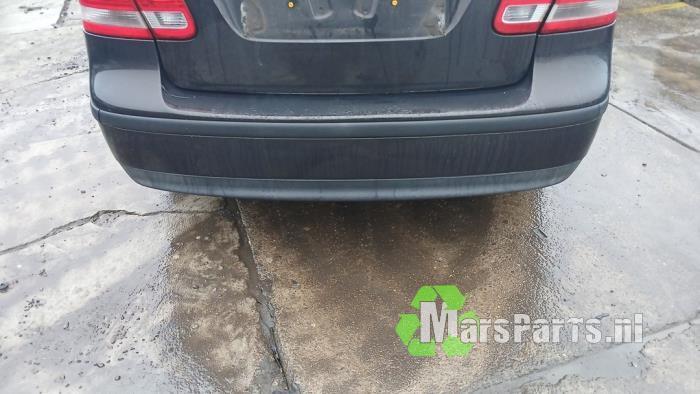 Achterbumper van een Saab 9-3, Auto-onderdelen, Carrosserie en Plaatwerk, Bumper, Saab, Gebruikt, 3 maanden garantie, Ophalen of Verzenden