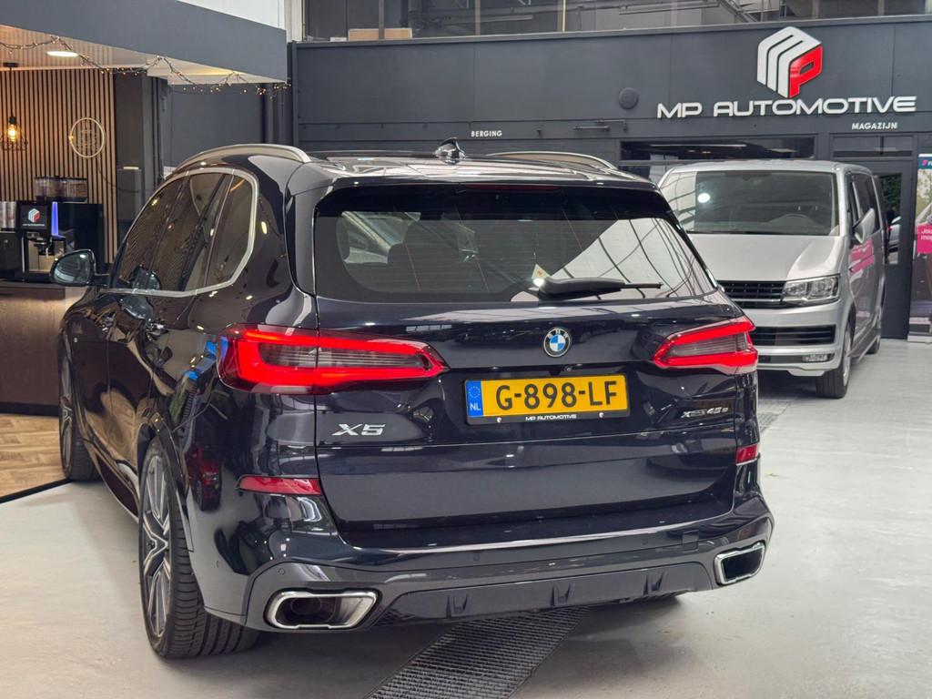 BMW X5 XDrive45e M-Sport|Laser|Bowers&Wilkens|SKY|HUD|Pano|M, Auto's, BMW, Gebruikt, Zwart, Vierwielaandrijving, Hybride Elektrisch/Benzine
