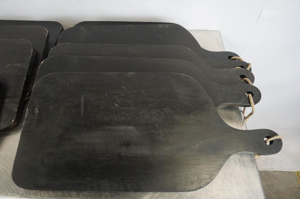 9 serveerplanken borrelplank tapasplank, Huis en Inrichting, Gebruikt, Hout, Snij-/serveerplank, Ophalen of Verzenden