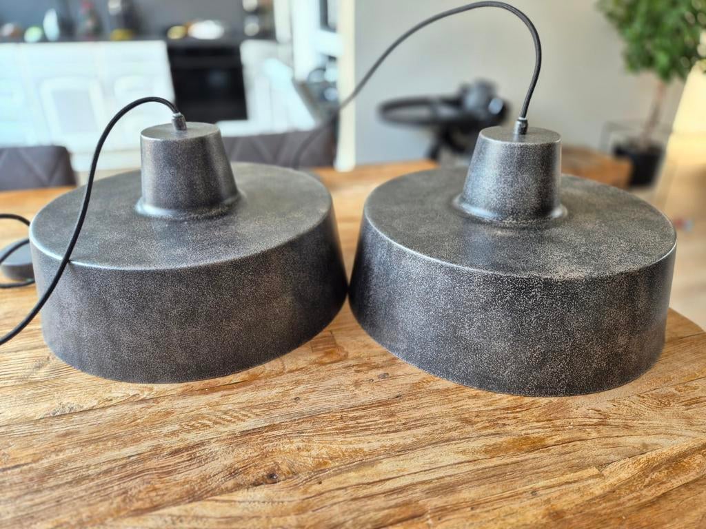 Hanglamp Floor, Huis en Inrichting, Lampen | Hanglampen, Zo goed als nieuw, 75 cm of meer, Metaal, Ophalen